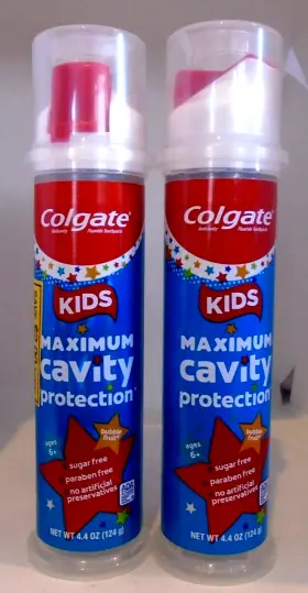 445037046028 PALMOLIVE Colgate Kids Toothpaste Pump Cavity