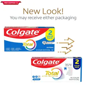 61045407 PALMOLIVE Total Whitening Gel Toothpaste Tube Pack #2