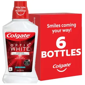10035000671117 PALMOLIVE CO Optic Whitening Mouthwash Alcohol