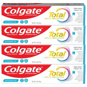 -palmolive Co. 445032985926 4 Pack Colgate Total Active Prevention Whitening Gel Toothpaste 5.1 Oz -palmolive Co. 445032985926 4 Pack Colgate Total Active Prevention Whitening Gel Toothpaste 5.1 Oz