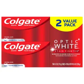 US05225A PALMOLIVE CO Optic Whitening Toothpaste Stain Pack