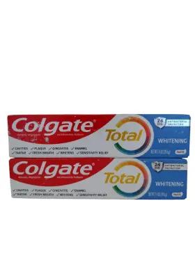 US05301A PALMOLIVE. CO Pack Colgate Total Whitening Sensitive #3