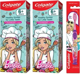 COMBO24 PALMOLIVE India Anticavity Kids Barbie Toothpaste