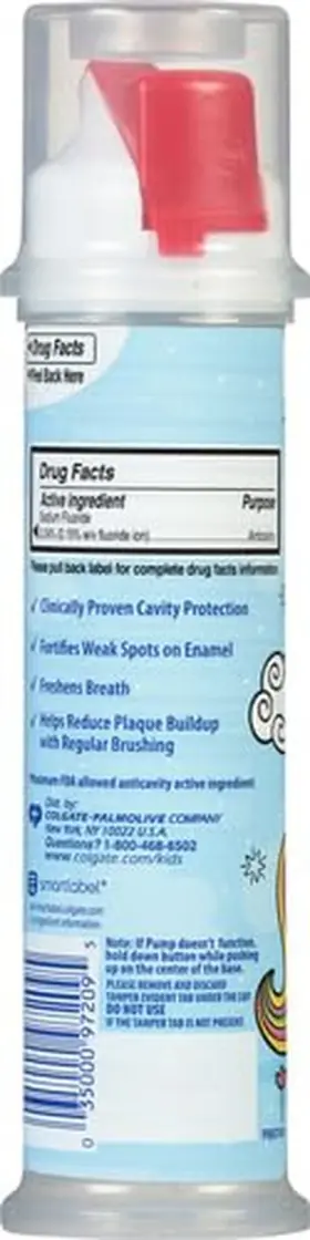 US06450A PALMOLIVE Kids Unicorn Toothpaste Pump Ounces #3