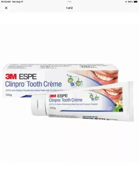 70-2010-5657-2 3M Espe Clinpro Creme Sodium Fluoride Vanilla