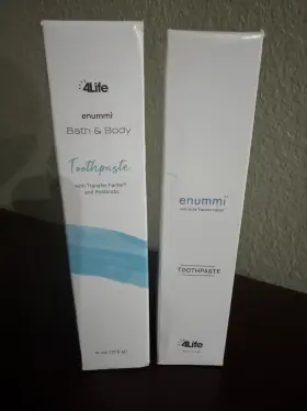 090721US05 4LIFE Enummi Bath Body Fluoride Toothpaste Natural