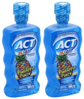041167095355 ACT Kids Anti Cavity Pineapple Punch Fluoride