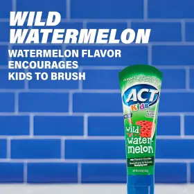 313103525531 ACT Kids Anticavity Fluoride Toothpaste Wild #3