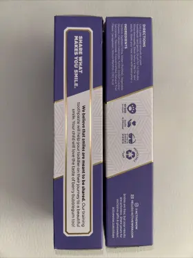 857449008803 NATURAL Kid Training Berry Bubblegum Toothpaste #2