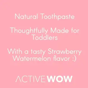 AW1035 NATURAL Training Toothpaste Toddlers Watermelon #2