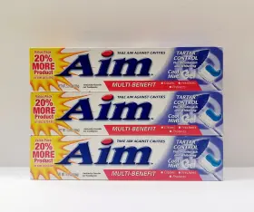 033200000648 AIM Tartar Control Mouthwash Whitening Pack