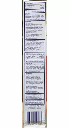 033200000938 AIM Cavity Toothpaste Ultra Gel #3