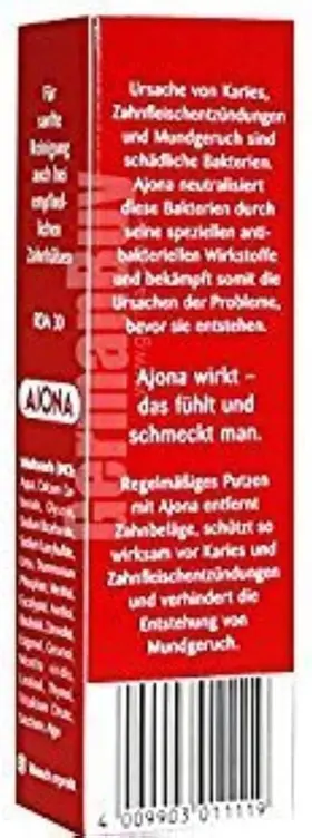 B06VWL499X AJONA Stomatikum Toothpaste Pack #3