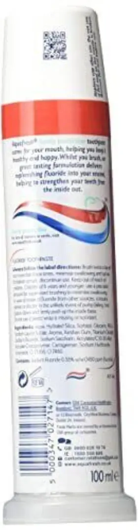 000347027147 AQUAFRESH Whitening Toothpaste Pump Pack #3
