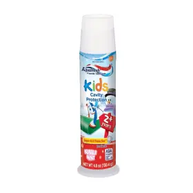 00303 AQUAFRESH Kids Pump Cavity Bubble Fluoride Toothpaste