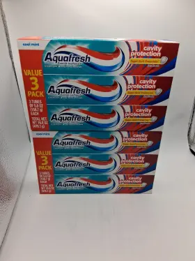 053100292790 AQUAFRESH Aqua Fluoride Toothpaste Cavity Total