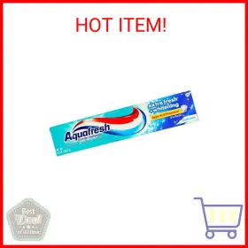 053100337873 AQUAFRESH Whitening Fluoride Toothpaste Cavity #2