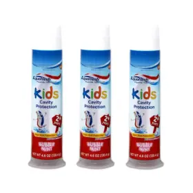 085783626074 AQUAFRESH Pack Kids Cavity Toothpaste Bubblemint