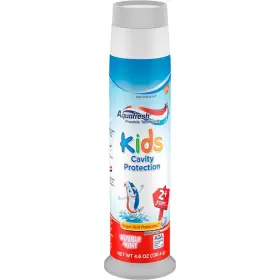 GL00303 AQUAFRESH Kids Fluoride Toothpaste Bubble Pump Pack #2