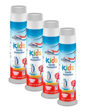 GL00303 AQUAFRESH Kids Fluoride Toothpaste Bubble Pump Pack