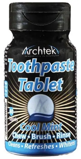 191566835974 ARCHTEK Toothpaste Tablet Flavor Chew Brush Pack