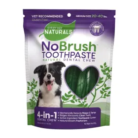 Ark Naturals B0cwk9rfd4 Every Day Dog Dental Chew No Brush Toothpaste For Medium