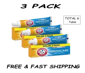 Peroxicare ARM HAMMER Pack Toothpaste Twin Contains Tubes