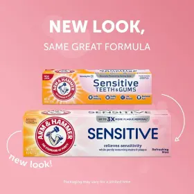 639939921379 ARM HAMMER Pack Sensitive Gums Toothpaste #3