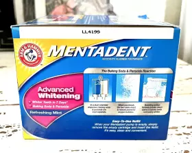 652814 ARM HAMMER Mentadent Advanced Whitening Pack Refills