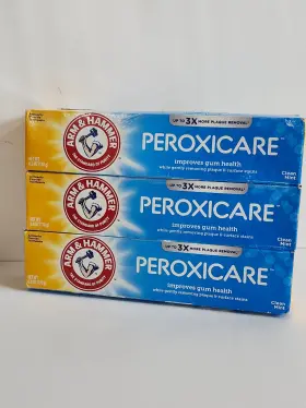 8770 ARM HAMMER Peroxicare Toothpaste Clean Expires