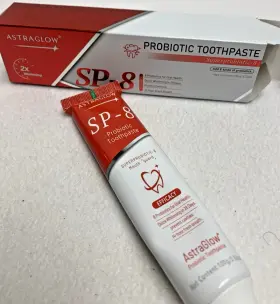 SP-8 ASTRAGLOW Probiotic Whitening Toothpaste Oral