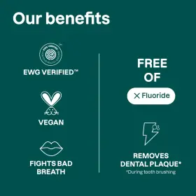 626232167436 ATTITUDE Fluoride Toothpaste Plant Mineral Based #2