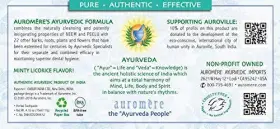 027275200027 AUROMERE Ayurvedic Herbal Toothpaste Classic Gmo #2