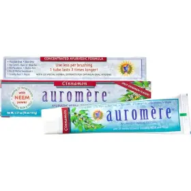 027275251074 AUROMERE Ayurvedic Herbal Toothpaste Cinnamon