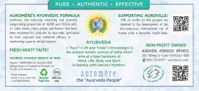 129600365347 AUROMERE Ayurvedic Toothpaste Vegan Natural Gmo #2