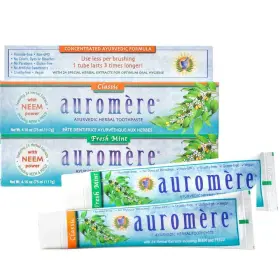 646816989599 AUROMERE Ayurvedic Herbal Toothpaste Licorice