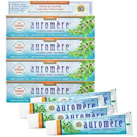 885636279859 AUROMERE Ayurvedic Herbal Toothpaste Classic