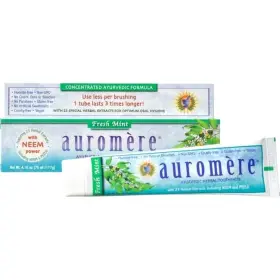 AUR006 AUROMERE Ayurvedic Herbal Toothpaste Fluoride
