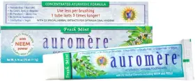 B002CWQTTU AUROMERE Ayurvedic Herbal Toothpaste Vegan Natural