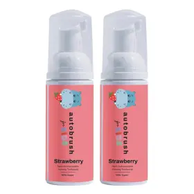 Autobrush 810101902406 Fluoride-free Foaming Toothpaste For Kids 1.69 Fl Oz Pack Of 2