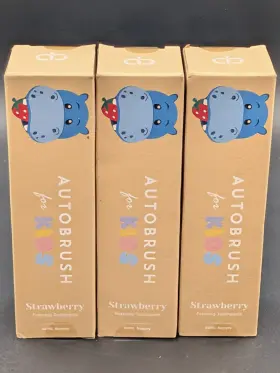 850012303138 AUTOBRUSH Kids Foaming Toothpaste Bottles