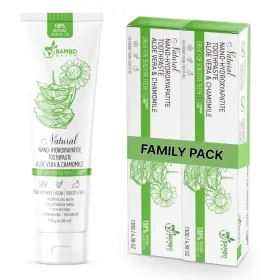 850063980586 BAMBOEARTH Natural Fluoride Toothpaste Nano Pack