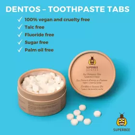 DT003 BEECONSCIOUS CO Superbee Dentos Toothpaste Tablets Tabs #3