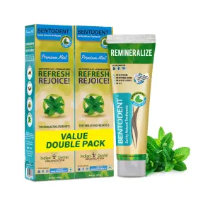 059383298559 BENTODENT TOOTHPASTE Remineralizing Fluoride