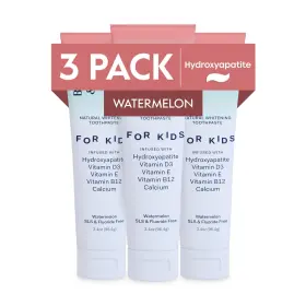BB-KIDS-3PK BETTER Toothpaste Natural Hydroxyapatite Infused