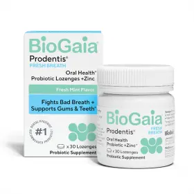 46061 BIOGAIA Prodentis Breath Oral Probiotics Zinc Fights