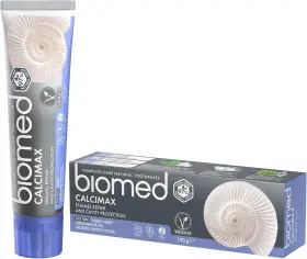 20759 BIOMED Calcimax Natural Toothpaste Sls Fluoride