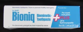 059381830252 BIONIQ Wolffs Biomimetic Toothpaste Floride