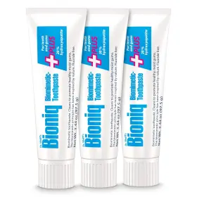 83025X3 BIONIQ Biomimetic Toothpaste Hydroxyapatite Gums