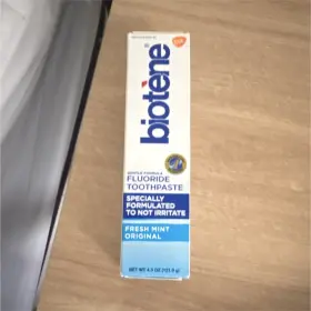 0135-0367-01 BIOT NE Gentle Formula Fluoride Toothpaste